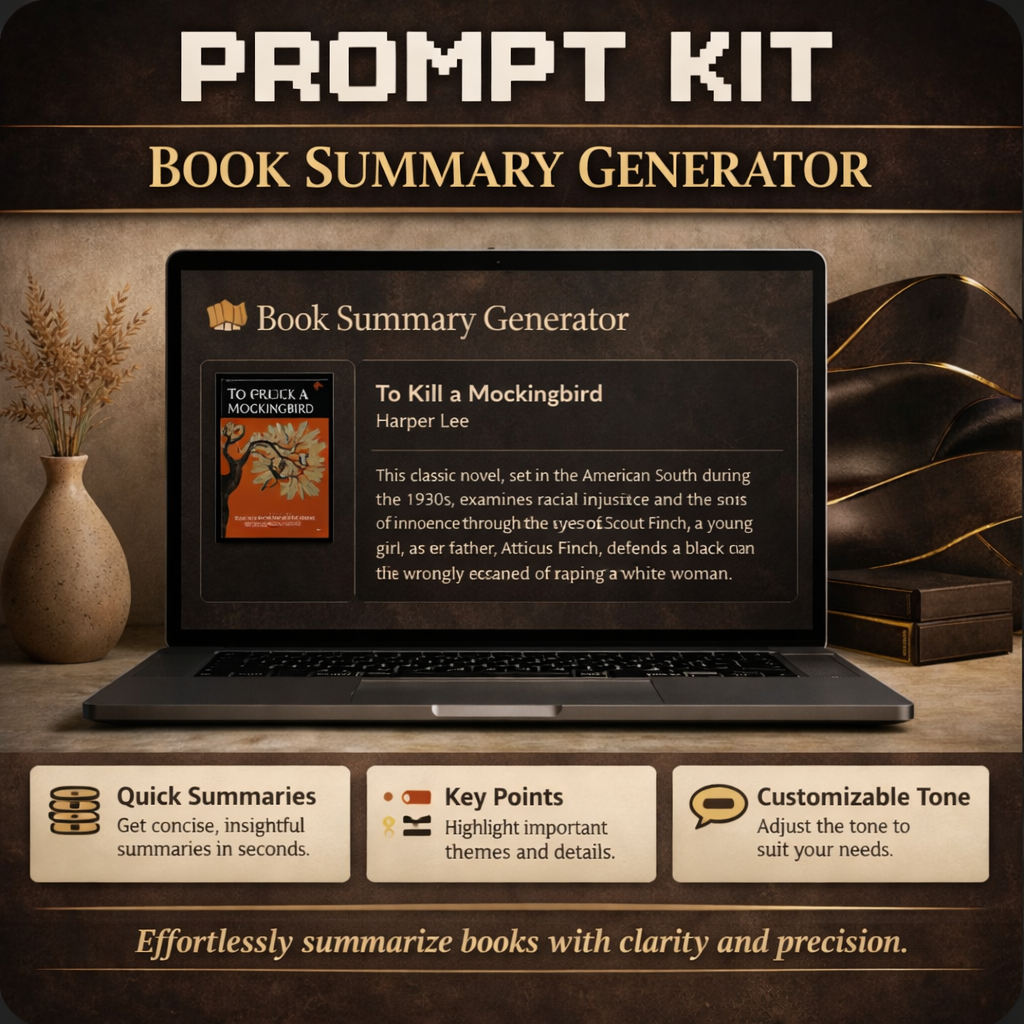 Book Summary Generator