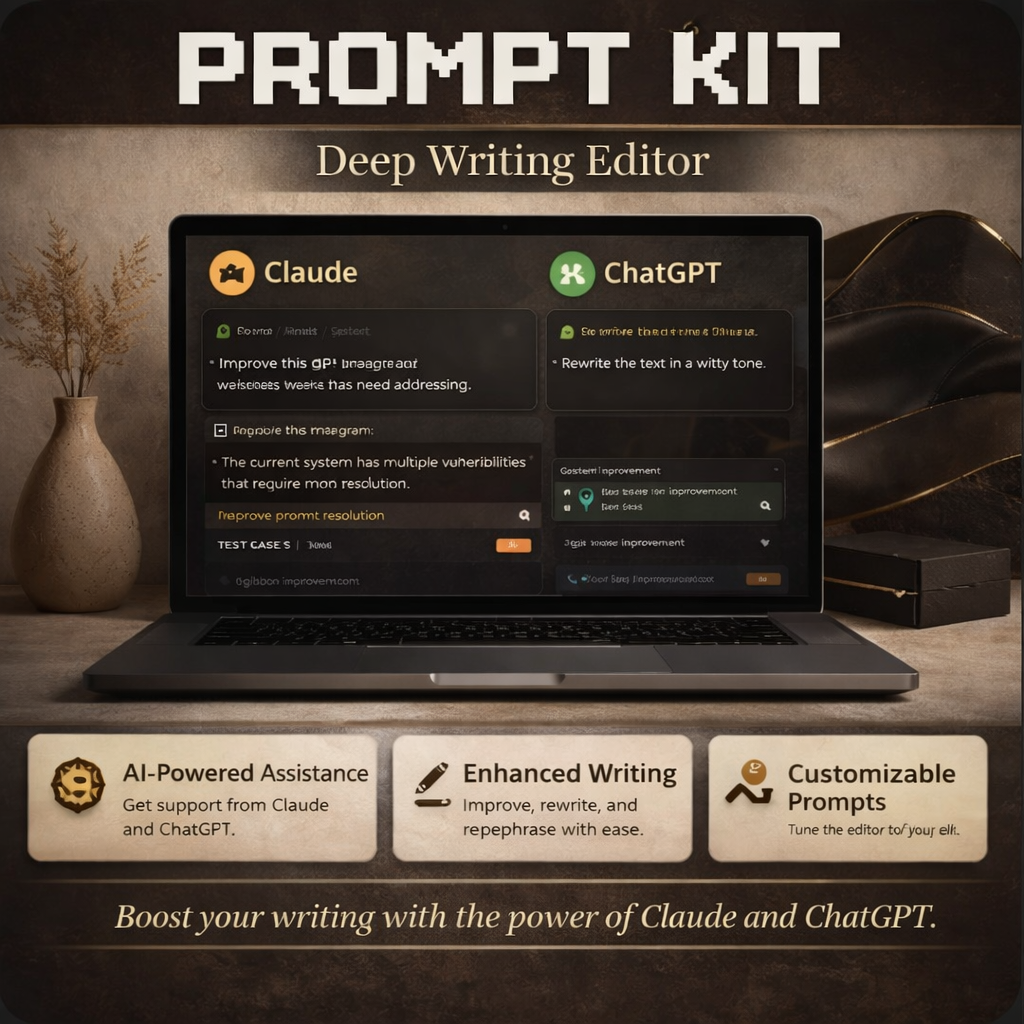 Deep Writing Editor Prompt Kit