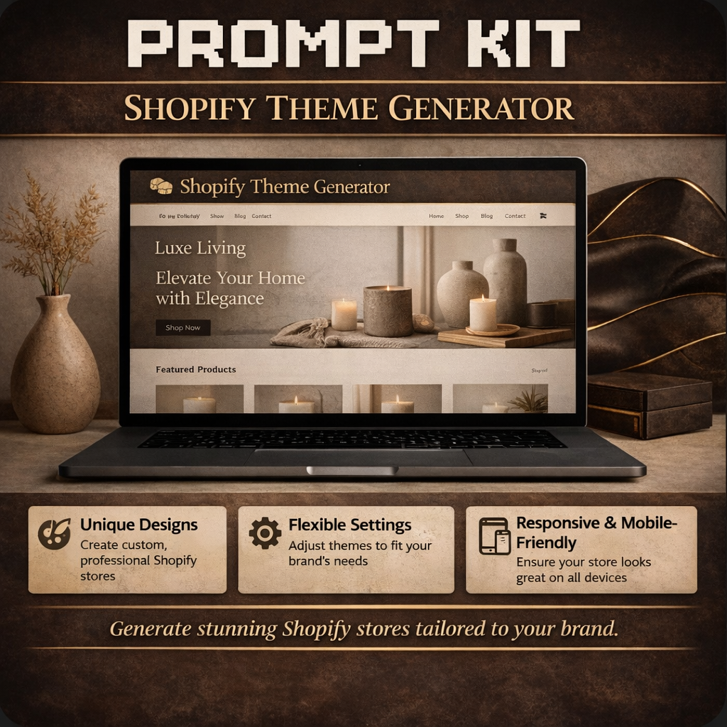 Shopify Theme Generator